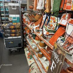 Dollar General - 10 minutes in this aisle, could not find a stuffed pumpkin anywhere