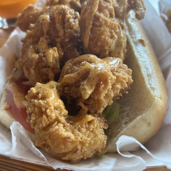 Boil Bay - Fried Shrimp Po Boy - Seafood Near Me - Virginia Beach, Virginia