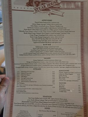 Menu photo 1 Roots Steakhouse Summit, NJ