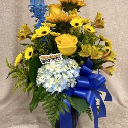 Curtis Flower Shop - Go Blue