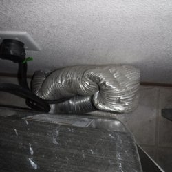 Pillar To Post Home Inspectors - Erick Simmons - Dryer exhaust duct with limited air flow
