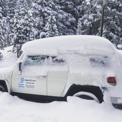 Big Air O2 - A little snow won't stop us from getting you the oxygen you need!