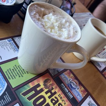 D&J's Hash House - Hot Chocolate for a Hug-in-a-Mug - Breakfast & Brunch Near Me - Southwick, Massachusetts D&J's Hash House - Hot Chocolate for a Hug-in-a-Mug - Breakfast & Brunch Near Me - Southwick, Massachusetts