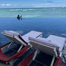 In water loungers #1 In water loungers #1