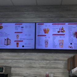 PANA Donuts Coffee & Boba Tea - Drink Menu