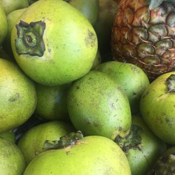 Byron Bay Farmers Market - Black sapote aka chocolate pudding fruit!