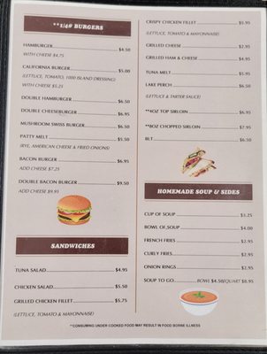 Menu photo 4 Rivers Edge Saukville, WI