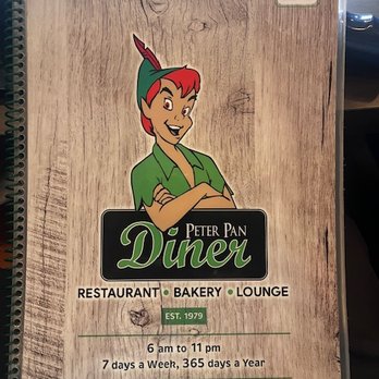 Peter Pan Diner - Classic Diner Logo!!!!! - Diners Near Me - Fort Lauderdale, Florida