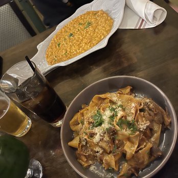 Rusticucina - Spicy seafood risotto (risotto of the day) & Chef's favorite, Pappardelle! - Italian Near Me - San Diego, California Rusticucina - Spicy seafood risotto (risotto of the day) & Chef's favorite, Pappardelle! - Italian Near Me - San Diego, California