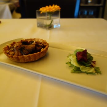 Sanford Restaurant - Grilled Pear and Roquefort Tart with Caramelized Onions and Walnuts - New American Near Me - Milwaukee, Wisconsin