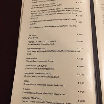 Da Francesco - Menu - Italian Near Me - Rome, RM Da Francesco - Menu - Italian Near Me - Rome, RM