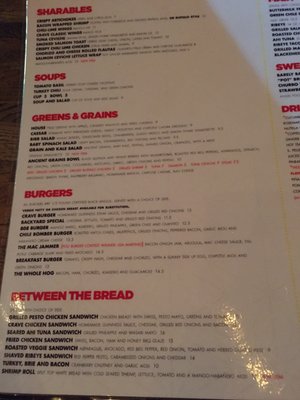 Menu photo 8 Crave Kitchen & Bar West El Paso, TX Menu photo 8 Crave Kitchen & Bar West El Paso, TX