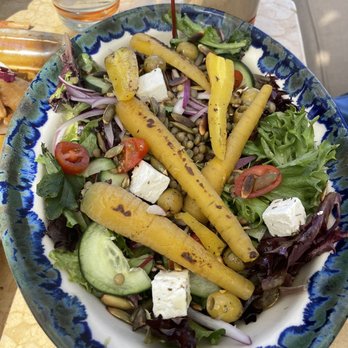 Luna Rooftop - Greek salad - not your typical Greek salad, but really good! - Cocktail Bars Near Me - San Miguel de Allende, GUA Luna Rooftop - Greek salad - not your typical Greek salad, but really good! - Cocktail Bars Near Me - San Miguel de Allende, GUA
