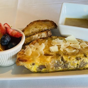 The Wooden Spoon - Lumberjack quiche, beef short ribs, onion & cheese with a delish gravy on the side ... marvelous! - Caterers Near Me The Wooden Spoon - Lumberjack quiche, beef short ribs, onion & cheese with a delish gravy on the side ... marvelous! - Caterers Near Me