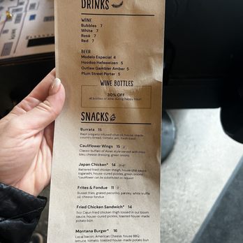 Revelry - Brunch menu - Wine Bars Near Me - Bozeman, Montana
