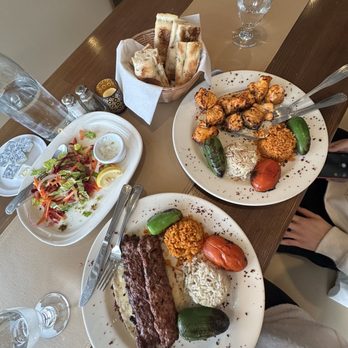 Saray - 3 Piece Falafel Adana Kebab Chicken Adana Kebab. given with bread+butter - Turkish Near Me - Springfield, Massachusetts Saray - 3 Piece Falafel Adana Kebab Chicken Adana Kebab. given with bread+butter - Turkish Near Me - Springfield, Massachusetts