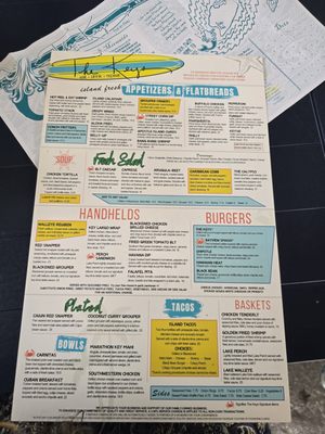 Menu photo 2 The Keys Put-in-Bay, OH Menu photo 2 The Keys Put-in-Bay, OH