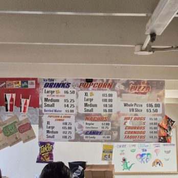 Madera Drive-In - Concession prices - Drive-In Theater Near Me - Madera, California
