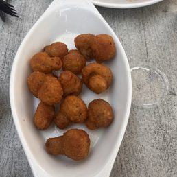 Deep fried mushrooms