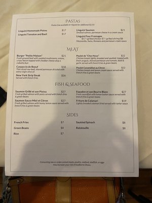 Menu photo 3 La Petite Maison Atlanta, GA