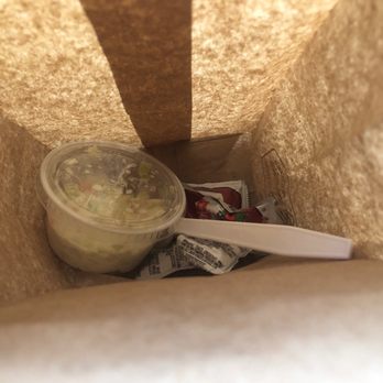 The Lobstah Buoy - Served with a lunch bag containing aside of Cole slaw, fork, ketchup packets & napkins - Seafood Near Me - Bangor, Maine