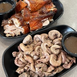 First Chinese BBQ - Roast duck and intestines