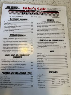 Menu photo 3 Jake's Cafe On Second Street Snohomish, WA Menu photo 3 Jake's Cafe On Second Street Snohomish, WA