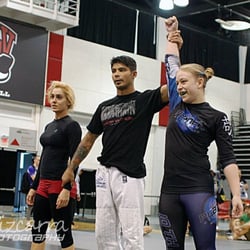 10th Planet Jiu Jitsu Gulf Shores - Tori Applegate, assistant jiu jitsu instructor and kids coach, takes second place in the blue belt 135 div. at Gracie Worlds 14 in Las Vegas
