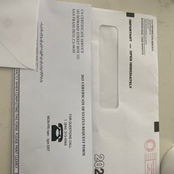 CPS Filing Services - Letter 2 Scam!