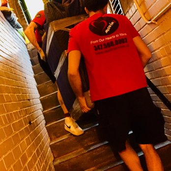 Heart Moving - Carrying your furniture through the service entrance - Movers Near Me - New York, New York Heart Moving - Carrying your furniture through the service entrance - Movers Near Me - New York, New York