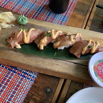 BITES Asian Kitchen + Bar - Bacon Nigiri - Japanese Near Me - Chicago, Illinois