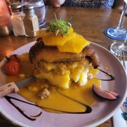 The Thatched Cottage - Amazing duck with mash and fantastic orange sauce