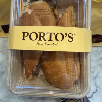 Porto's Bakery & Cafe - Cubano (Cuban Sandwich) - Bakeries Near Me - Burbank, California Porto's Bakery & Cafe - Cubano (Cuban Sandwich) - Bakeries Near Me - Burbank, California