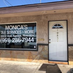 Monica's Tax Service & More - Front signage