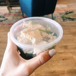 Spinach chicken salad
