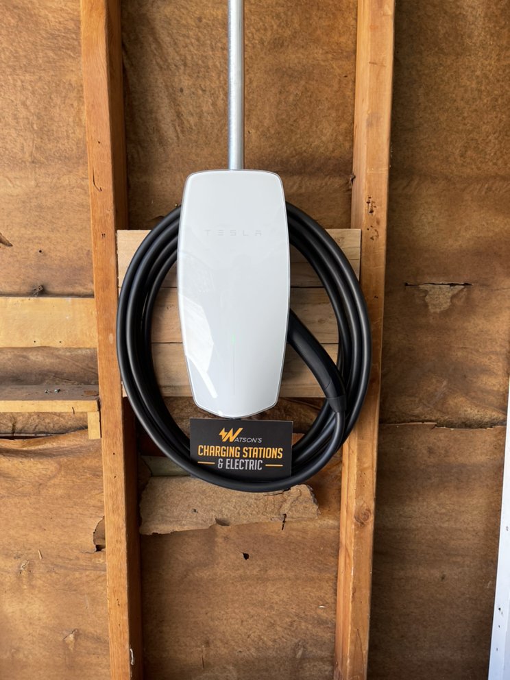 Slide of Watson's Charging Stations & Electric