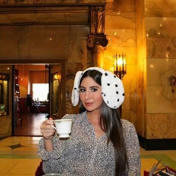 Afternoon Tea - Costumes are encouraged at the Witches Tea so we threw on our dalmation ear headbands - Tea Rooms Near Me - Denver, Colorado