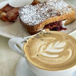 Stuffed French Toast Lavender Latte Stuffed French Toast Lavender Latte