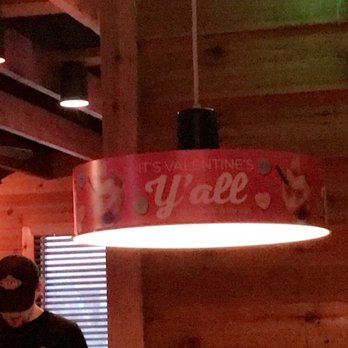 Texas Roadhouse - Cute shade for Valentines - Steakhouses Near Me - Tomball, Texas