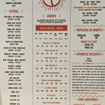 Cal Shabu - Menu - food - Japanese Near Me - Fountain Valley, California