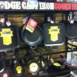 Kitchen Stuff Plus - Cast iron skillet goodness. $29.99 for a regular round Lodge skillet (no lid) with handle