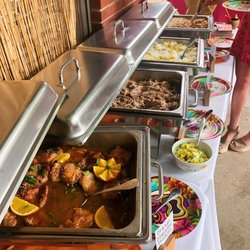 Bleu Sage Catering - Hawaiian themed grad party
