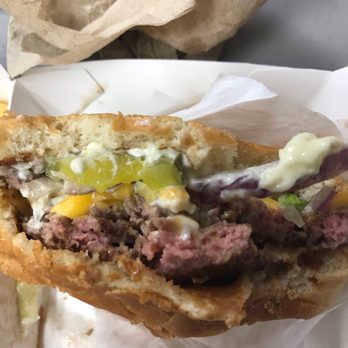 Culver's - Undercooked burger from Culver's - Burgers Near Me - Venice, Florida