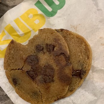 Subway - a chocolate chip cookie and a subway bag - Sandwiches Near Me - Fenton, Michigan Subway - a chocolate chip cookie and a subway bag - Sandwiches Near Me - Fenton, Michigan