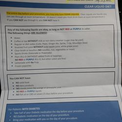 Consultants in Gastroenterology - Prep instructions