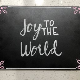 Sign I made at Marcella's class!