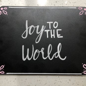 Marcella Marie Designs - Sign I made at Marcella's class! - Calligraphy Near Me