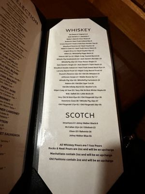 Menu photo 2 Oak and Barrel Monticello, IN