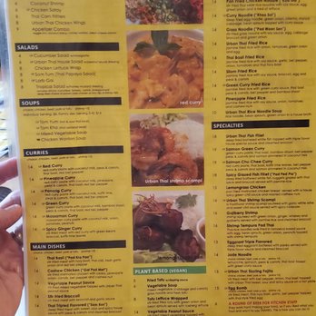 Urban Thai - Menu - Thai Near Me - Longmont, Colorado Urban Thai - Menu - Thai Near Me - Longmont, Colorado