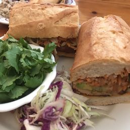 Tofu Bahn Mi Sandwich